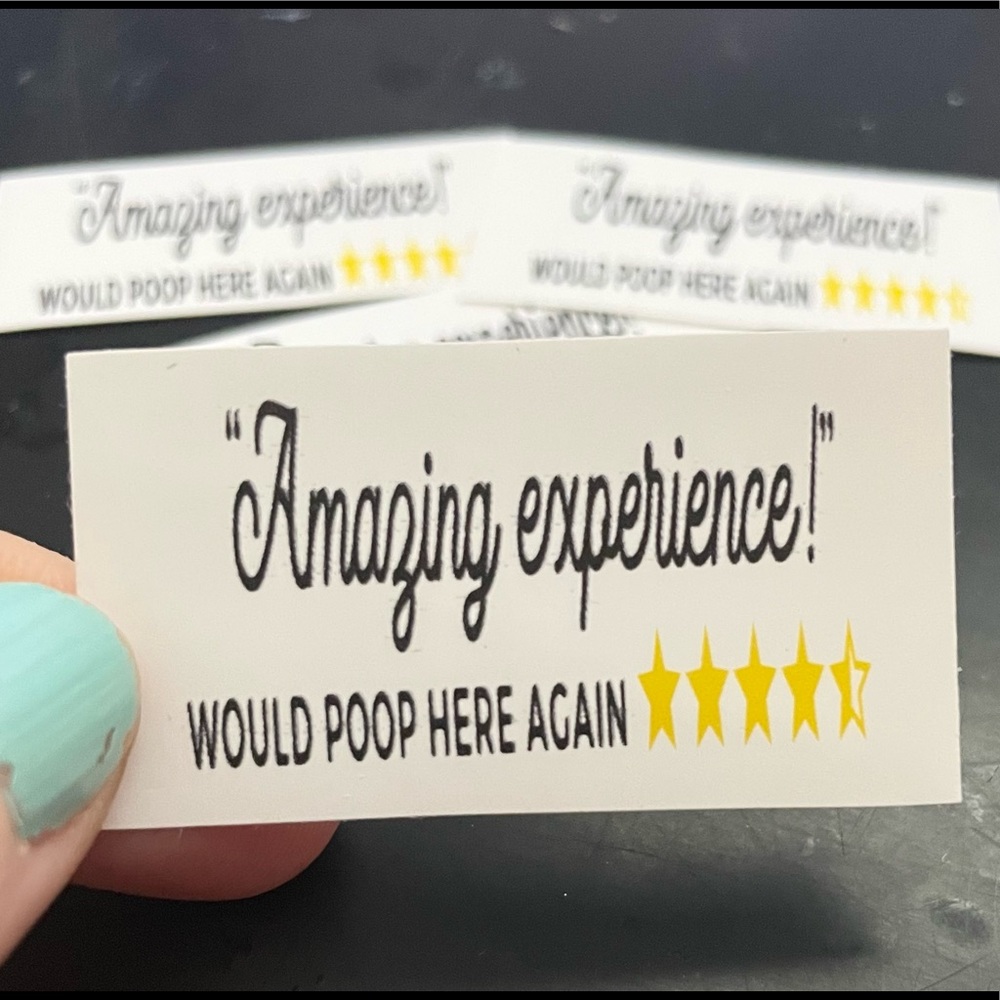 Amazing Experience Stickers